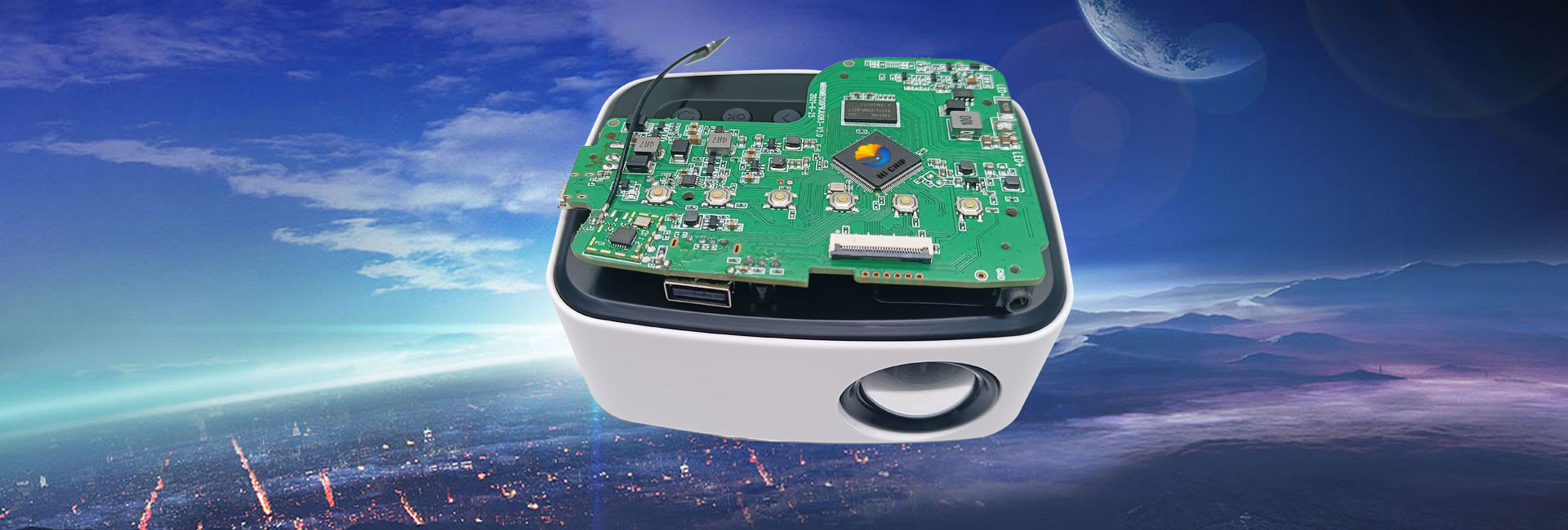 家用小型mini迷你微型投影儀解決方案開(kāi)發(fā)PCBA